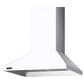 Viking Range 30" Wide Chimney Wall Hood in White, , large