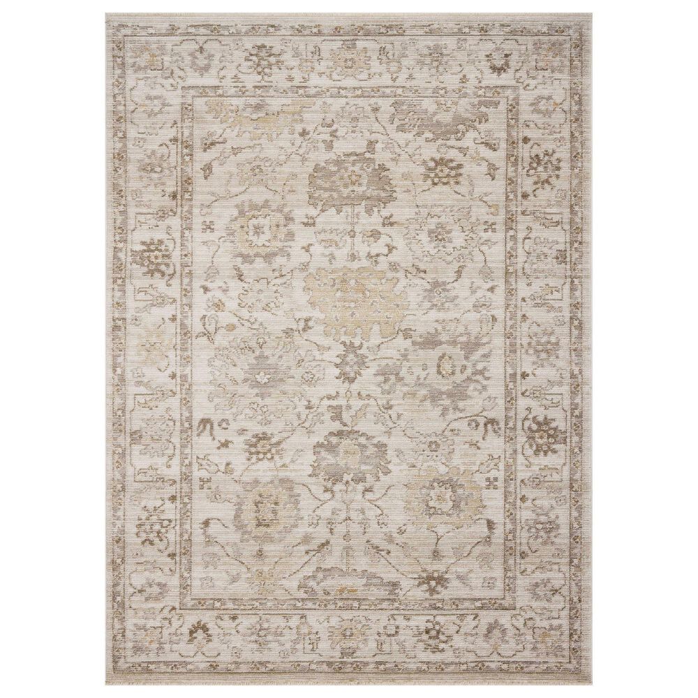Loloi Pace Natural and Stone 7"8" Round Area Rug, , large