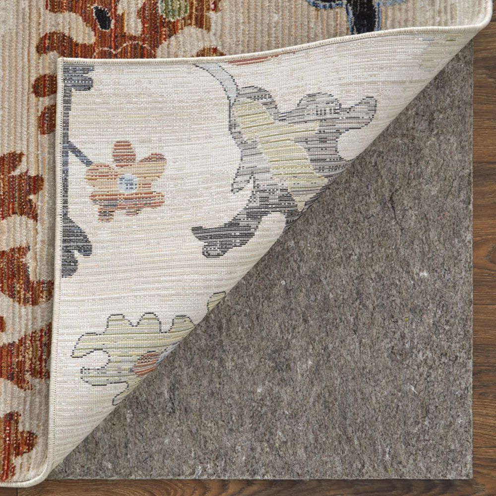 Feizy Melrose 9&#39; x 12&#39;8&quot; Ivory and Multicolor Area Rug, , large