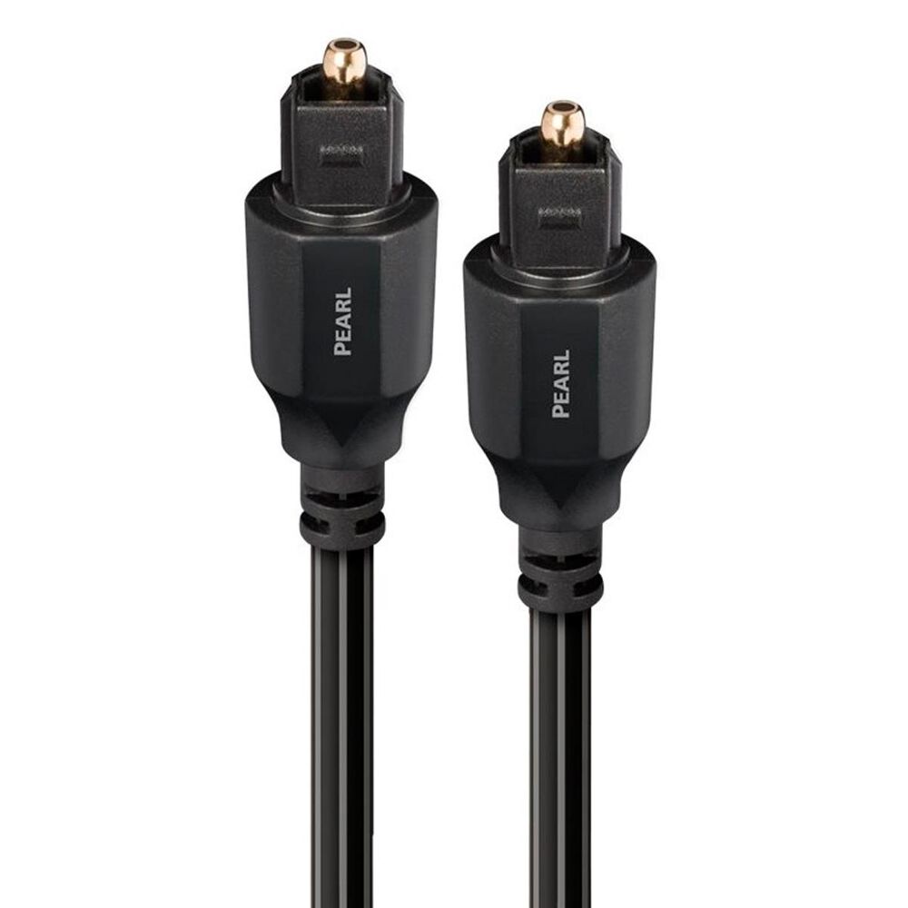 AudioQuest Optilink Pearl 9" Digital Optical Audio Cable, , large