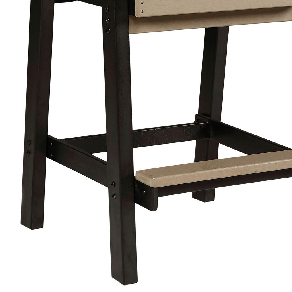 Ashley Fairen Trail Tall Barstool in Black and Driftwood - Set of 2, , large