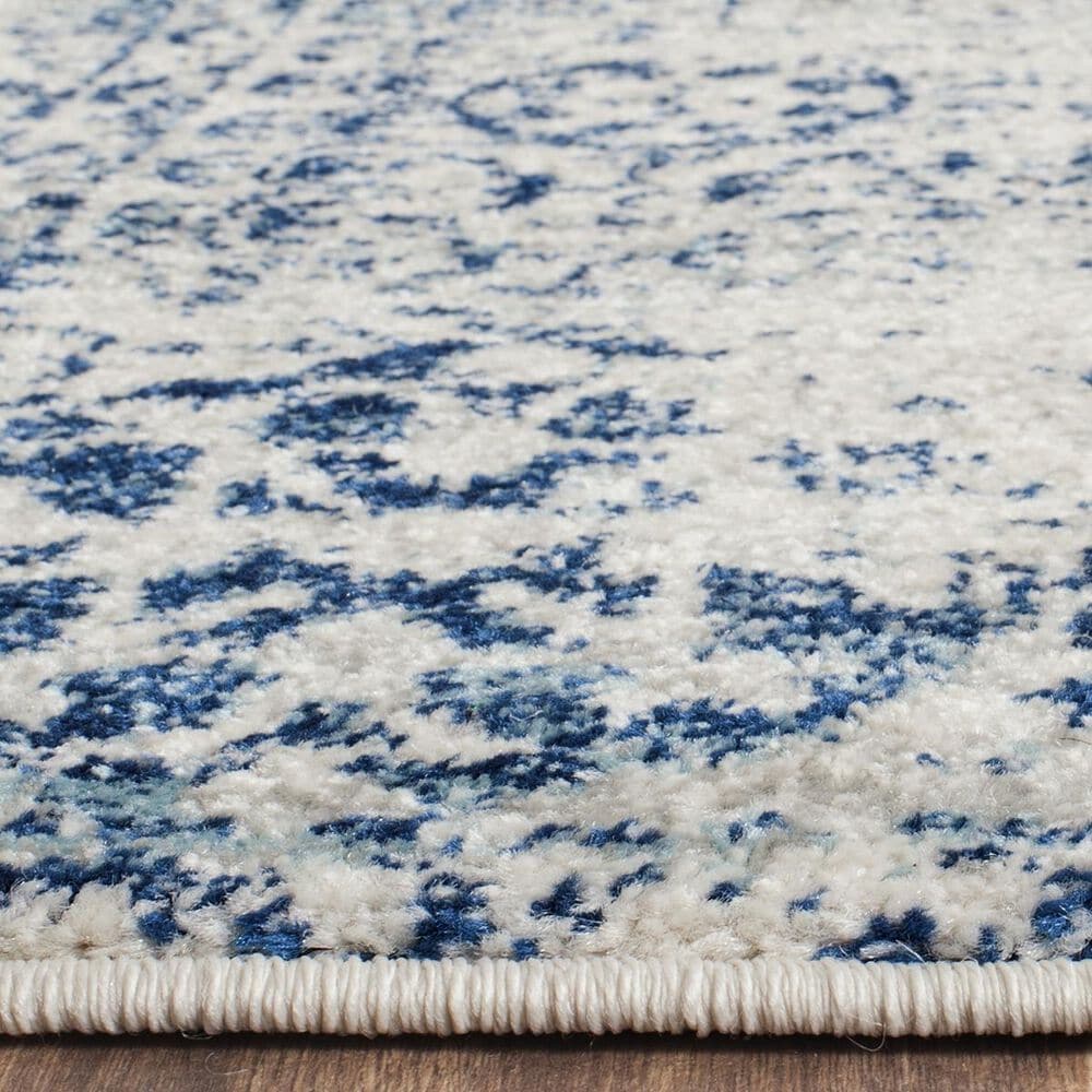 Safavieh Evoke EVK260C 2&#39;2&quot; x 4&#39; Ivory and Blue Scatter Rug, , large