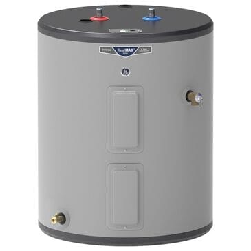 GE Appliances 36-Gallon Top Port Lowboy Electric Water Heater in Gray, , large