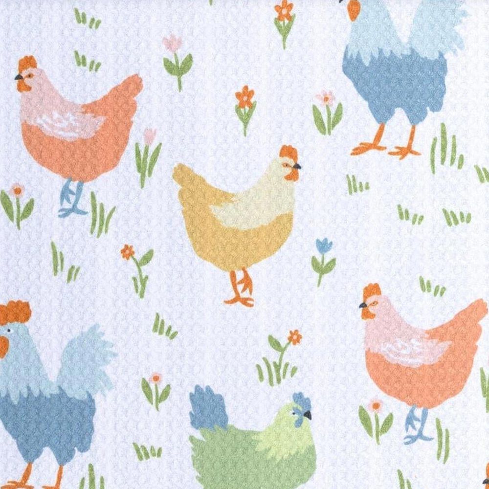 MuKitchen Vibe Dish Cloth in Yardbird and Multicolor (Set of 2), , large