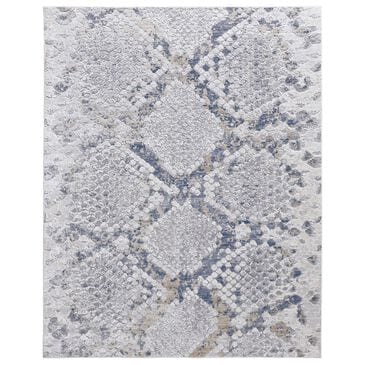 Feizy Laina 4" x 6" Blue and Gray Area Rug, , large
