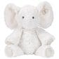 Lambs and Ivy Plush Elephant Marshmallow in White and Gold, , large