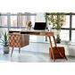 Moe"s Home Collection O2 Sheesham Wood Desk in Natural, , large