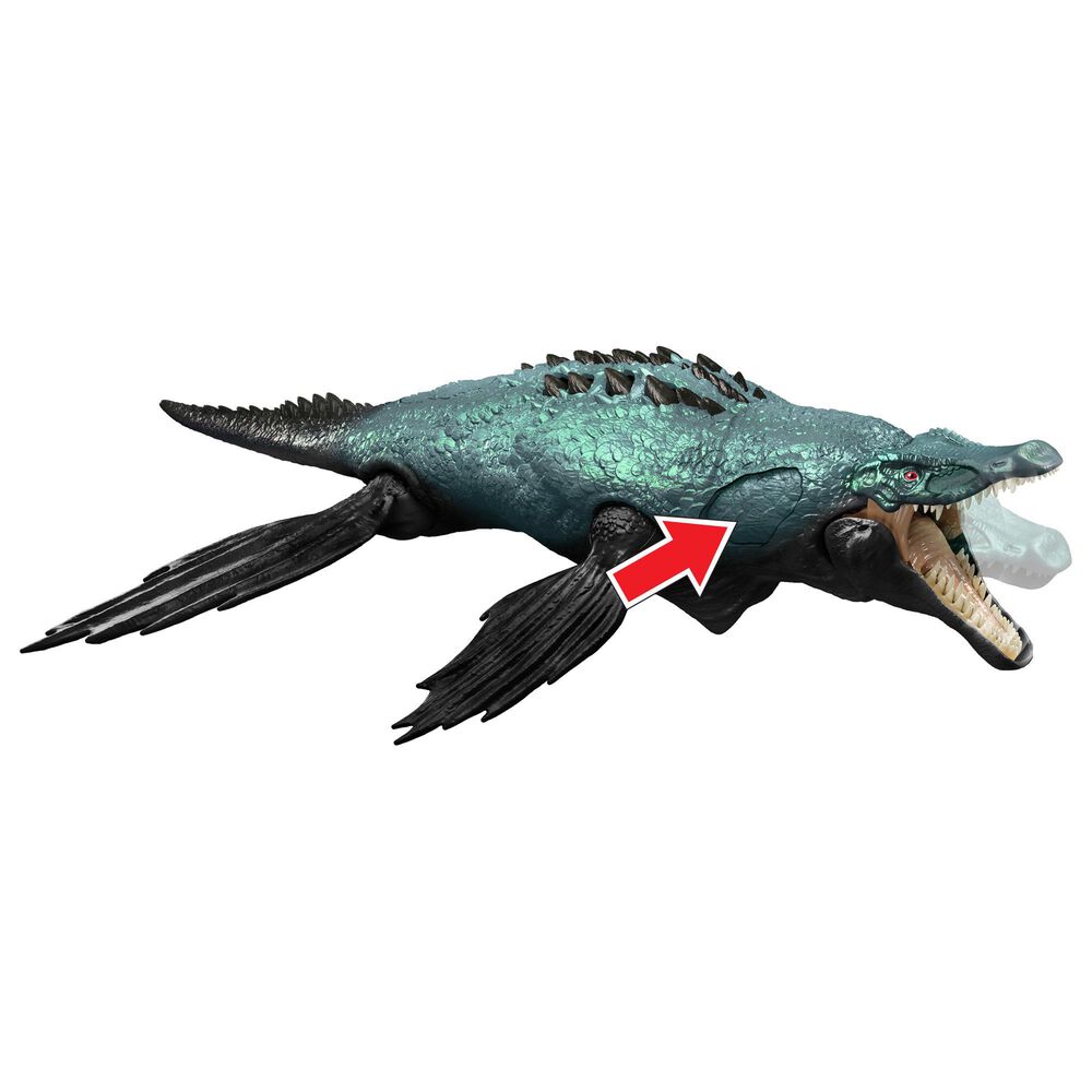 Jurassic World Gigantic Thrasher Liopleurodon Action Figure, , large