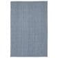 Radici USA Anzio 2" x 3" Denim Area Rug, , large