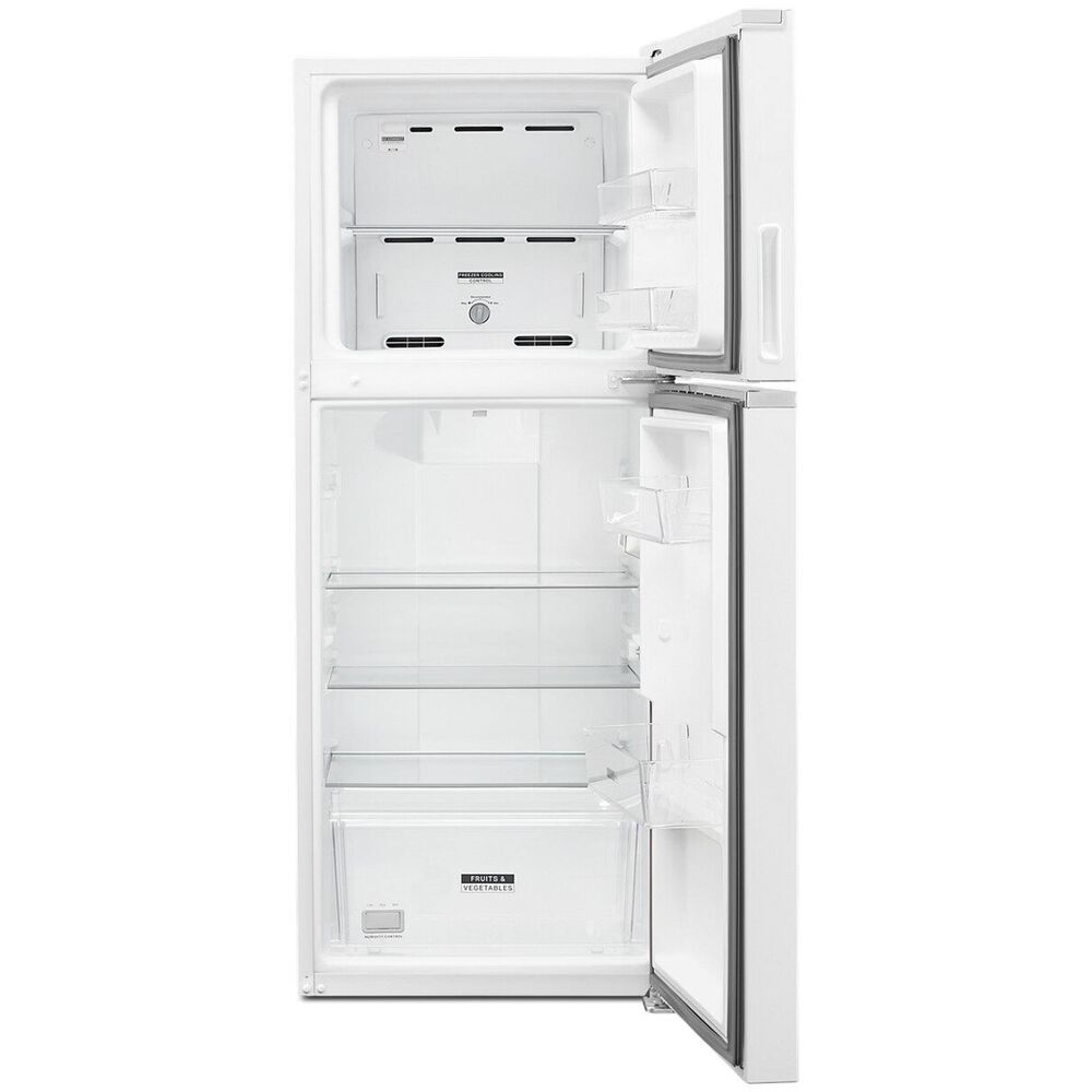 Whirlpool 11.6 Cu. Ft. Top Freezer Refrigerator in White, , large