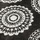 Central Oriental Salinas Medallion Soot and Buff 5" x 7" Area Rug, , large