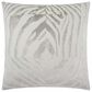 D.V.Kap Inc Paddy 24" x 24" Throw Pillow in Pearl, , large