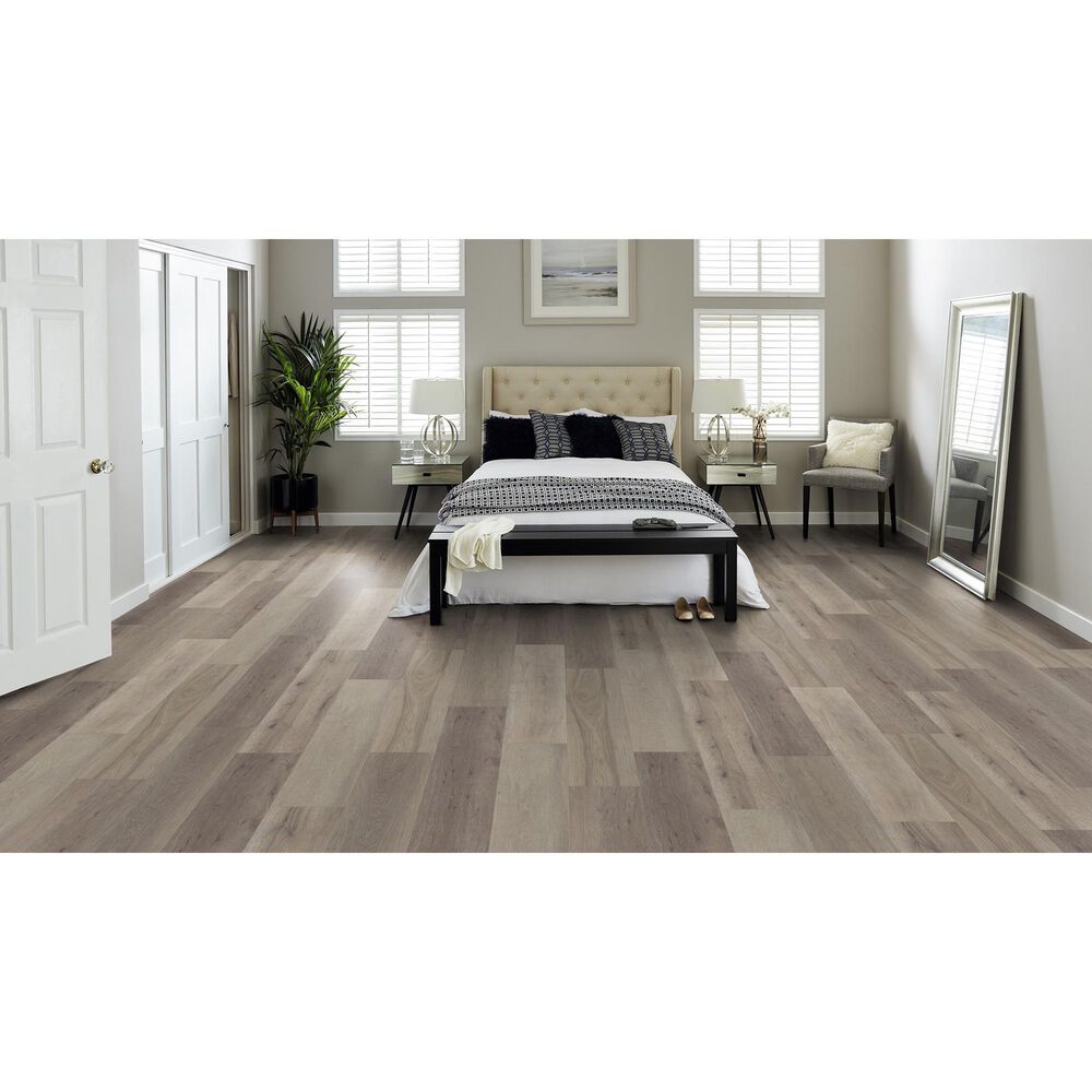 Karndean Korlok Select Washed Grey Ash 9&quot; x 56&quot; Luxury Vinyl Plank, , large