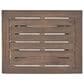 Hearth and Haven Selma Outdoor End Table with Slatted Top and Curved Legs in Gray, , large