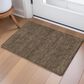 Dalyn Rug Company Soft Essentials Solid Chocolate 1"8" x 2"6" Area Rug, , large