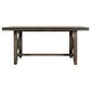 New Heritage Design Julius Dining Table in Walnut Brown - Table Only, , large