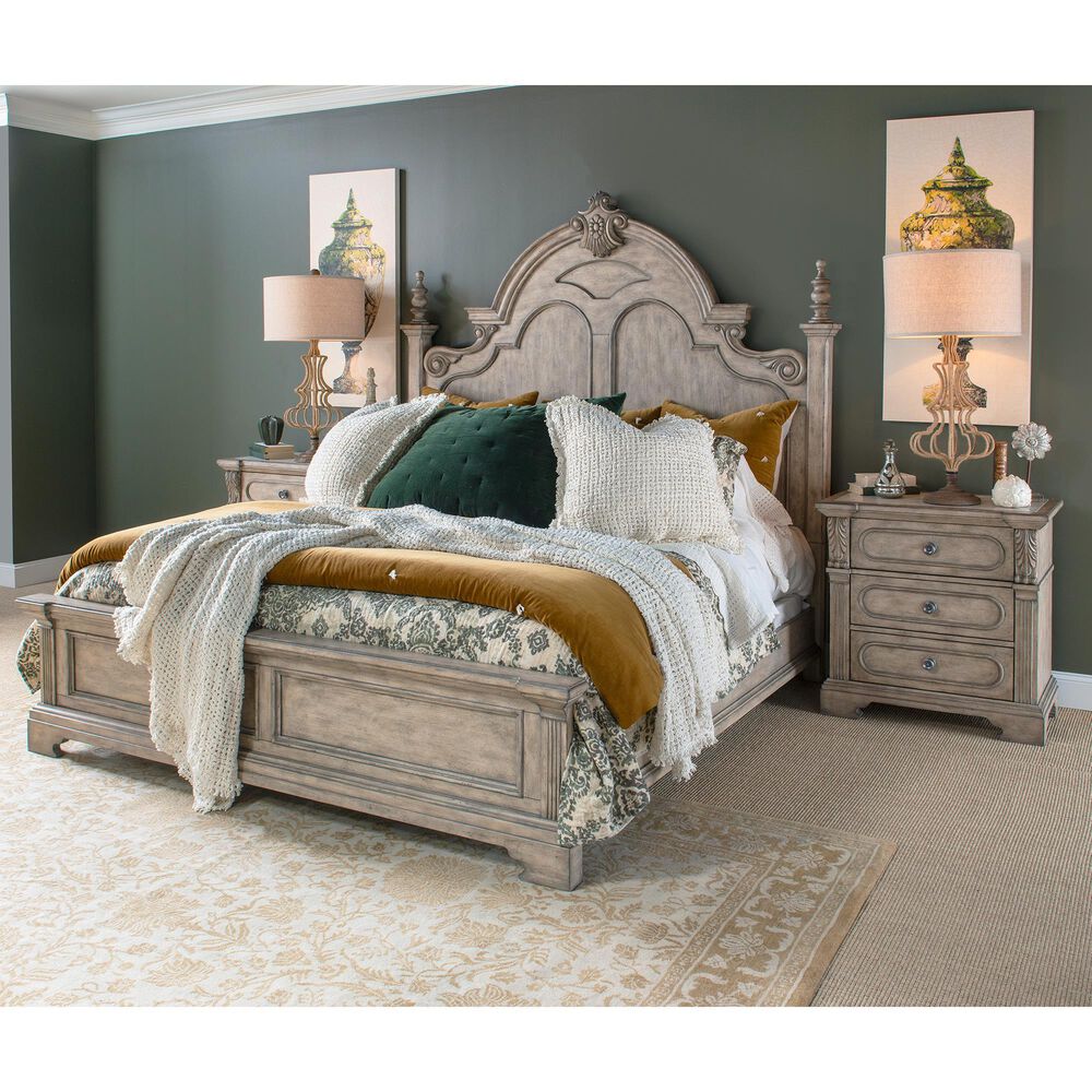 Legacy Classic Sorona Queen Panel Bed in Biscotti , , large