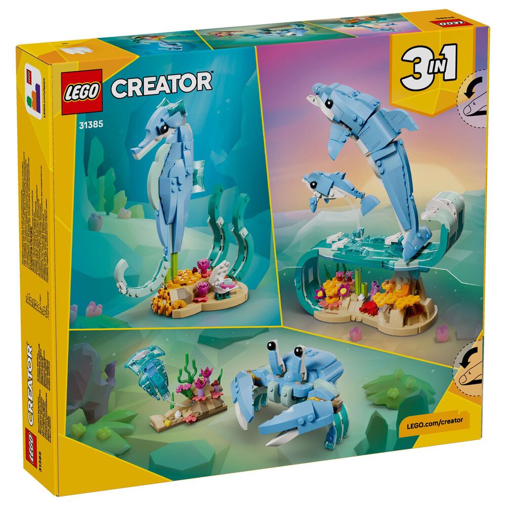 LEGO Creator Sea Animals - Beautiful Dolphins Building Set, , large