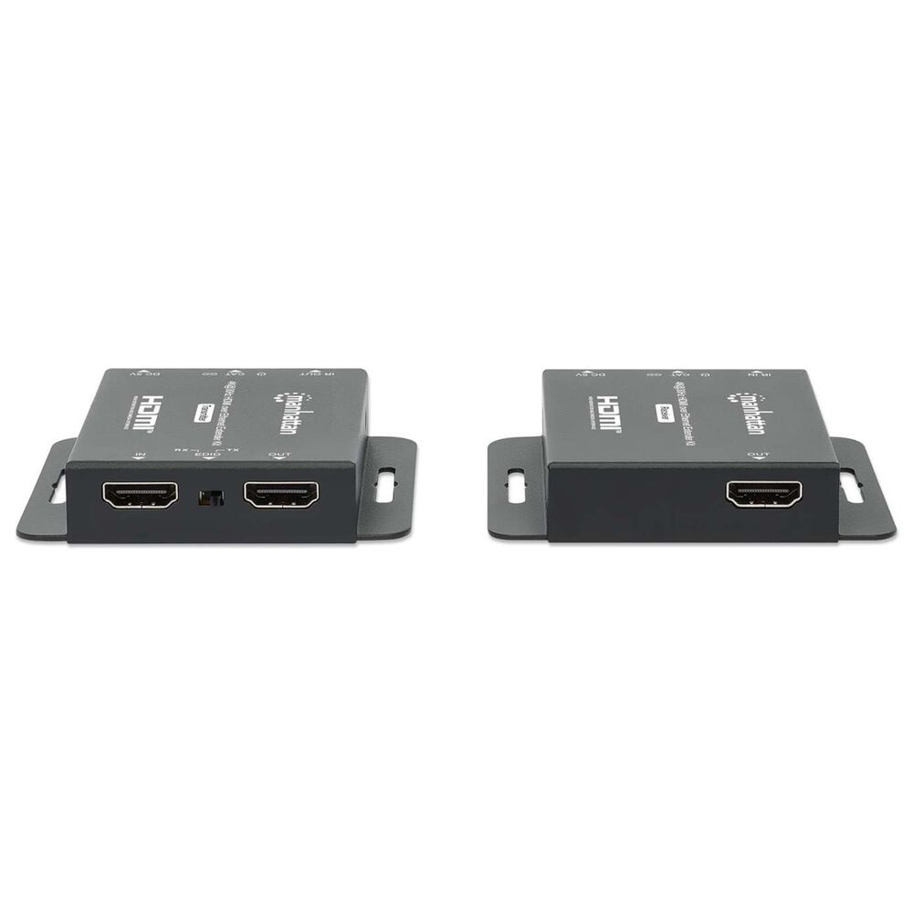 Manhattan 4K 30Hz HDMI over Ethernet Extender Kit in Black, , large