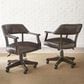 Steve Silver Ruby Arm Chair in Dark Brown, , large