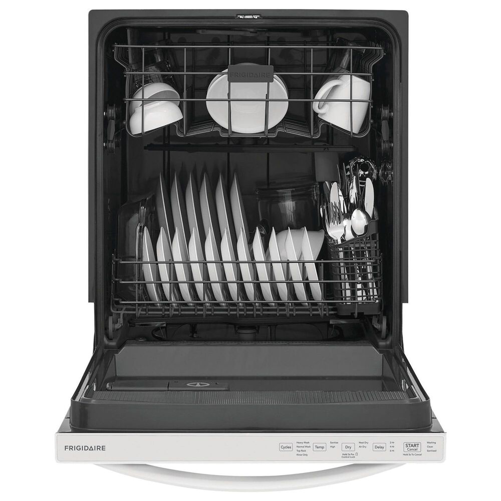 Frigidaire 24&quot; Built-In Dishwasher with DishSense and MaxDry in White, , large