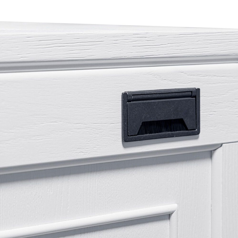 Riva Ridge Norah 68" Executive Desk in White, , large