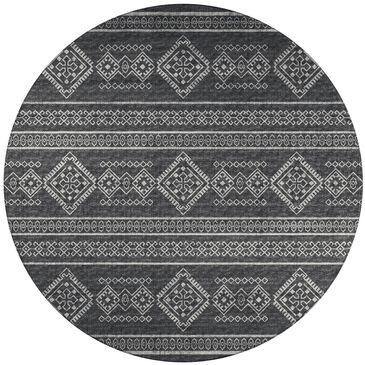 Dalyn Rug Company Sedona SN14 8" Round Midnight Indoor/Outdoor Area Performance Rug, , large