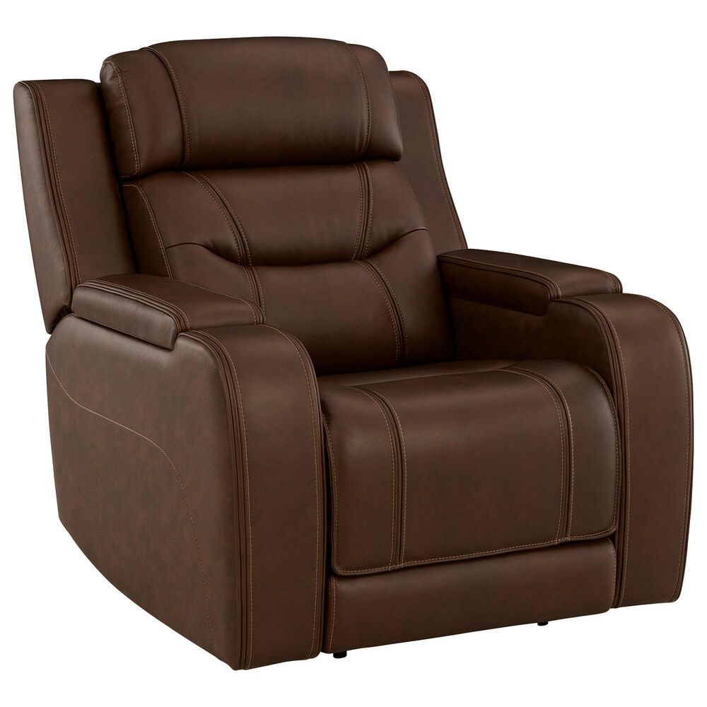 Ashley Knightington Power Recliner in Brown, , large