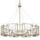 Golden Lighting Marco 8-Light Chandelier in White Gold, , large