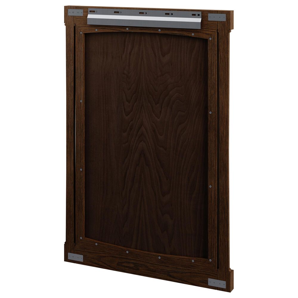 James Martin Kinnsden 26" Rectangular Mirror in Sable Oak, , large