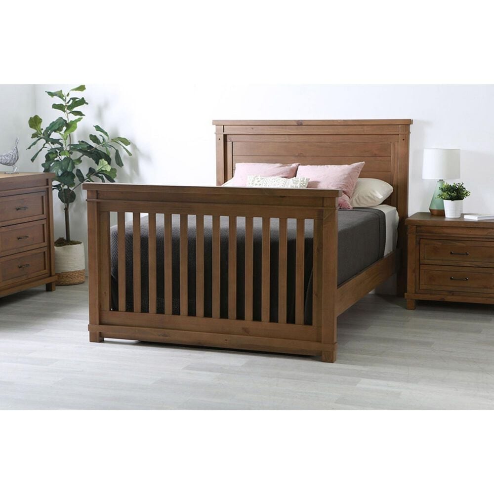 Baby Appleseed Rowan Flat Top 4-In-1 Convertible Crib in Sandwash, , large