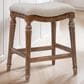 Linon Home Decor Hayes Counter Stool in Hazelnut Brown, , large