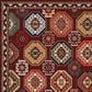 Oriental Weavers Lilihan Geometric 091R6 7"10" x 10"10" Red Area Rug, , large
