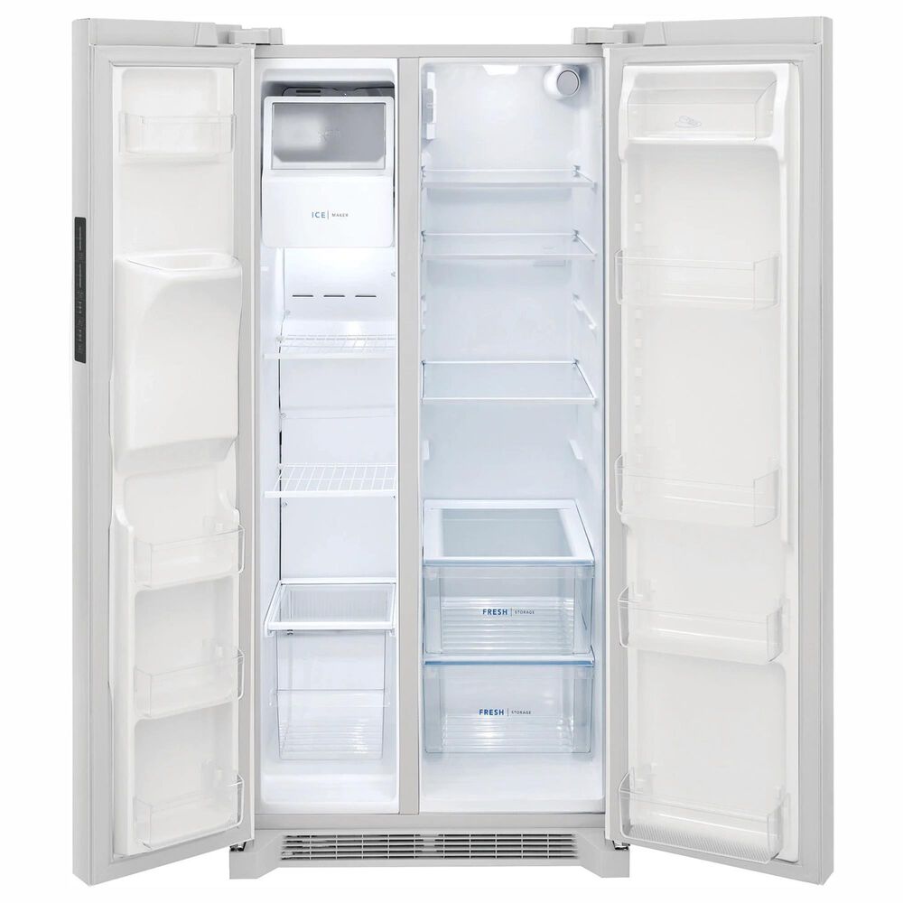 Frigidaire 33&quot; Side-by-Side Refrigerator in White, , large