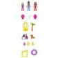 Polly Pocket Barbie Dreamhouse Playset with Three Micro Dolls and Accessories in Pink, , large