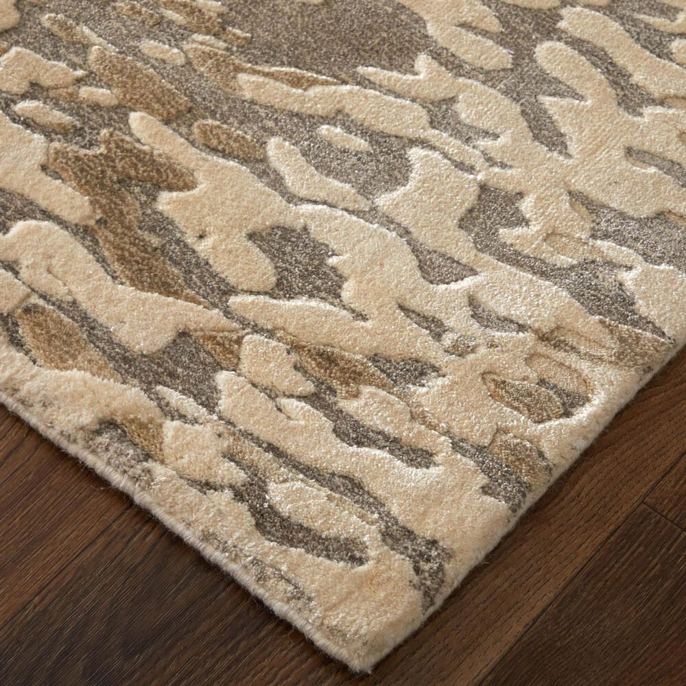 Feizy Braden Ivory and Gray 5' x 8' Area Rug, , large