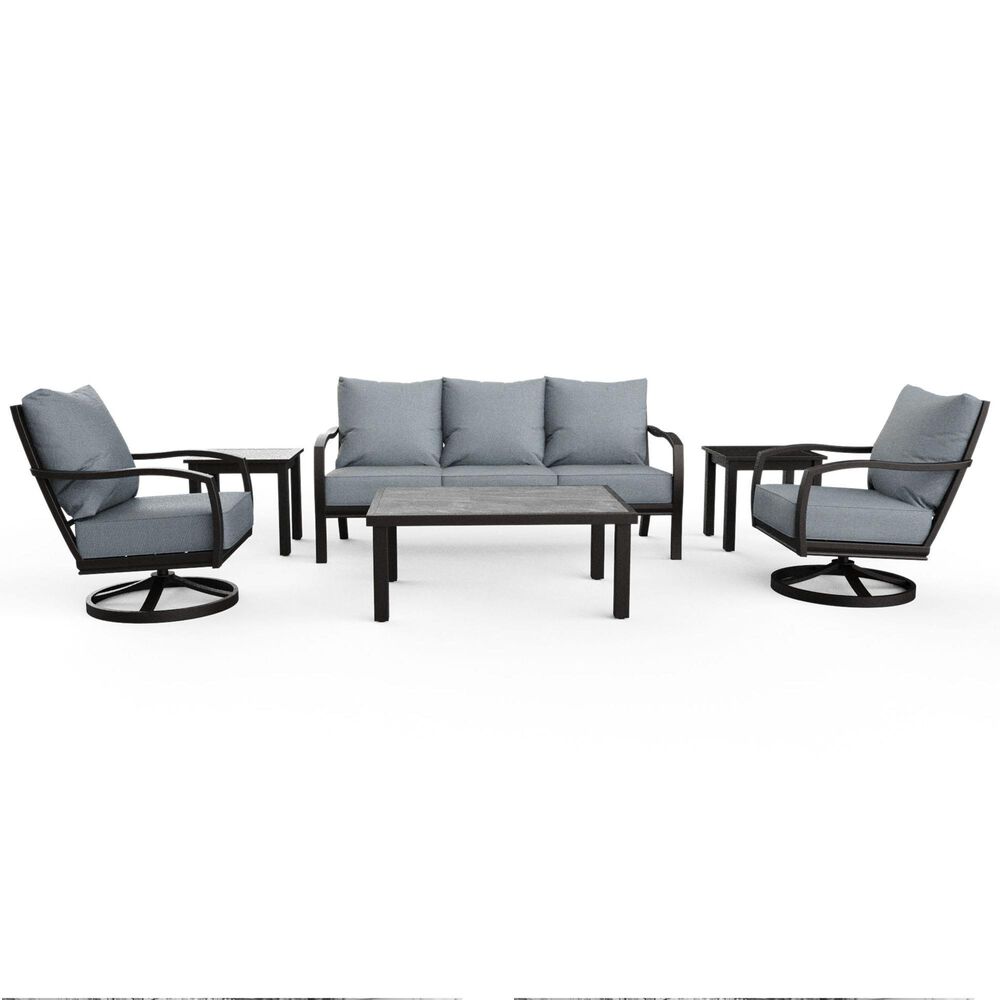 Sunvilla Palma Patio Sofa in Cast Haze, , large