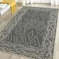 Amer Rugs Berlin 8" x 10" Dark Gray Area Rug, , large