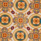 Nourison Aloha Oriental 7"10" Round Multicolor Indoor/Outdoor Area Rug, , large