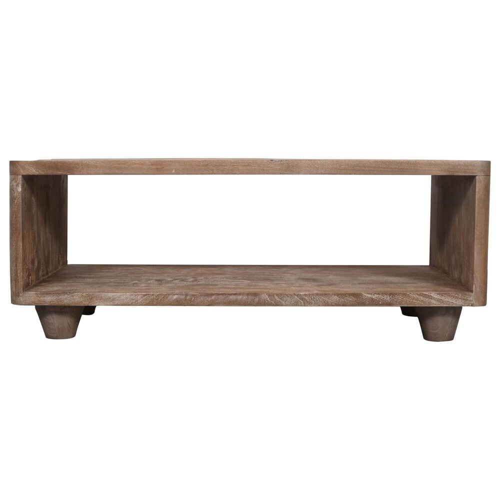 Waltham Origins Storage Cocktail Table in Washed Sand, , large