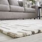 Ashley Leesdale 8" x 10" Ivory, Brown and Black Area Rug, , large