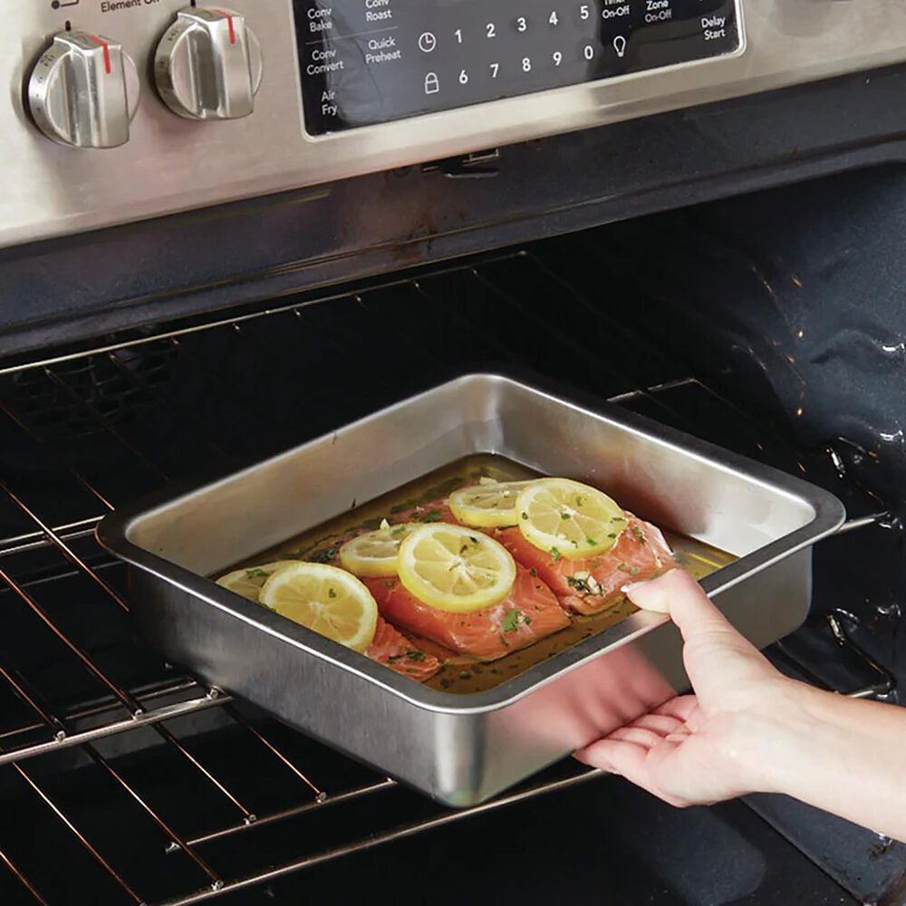 Frigidaire Gallery ReadyCook Marinade and Oven Pan in Stainless Steel, , large