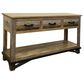 Fallridge Loft 2-Drawer Sofa Table in Gray and Brown, , large