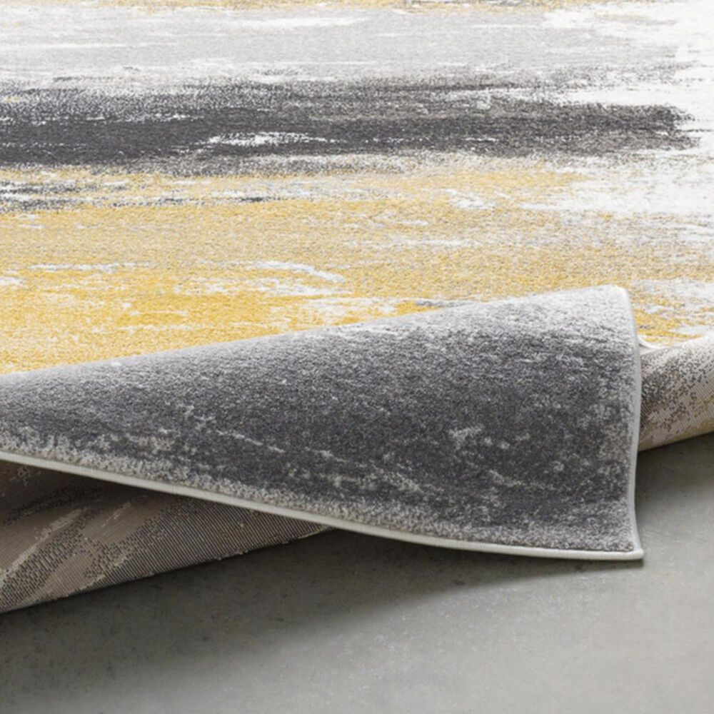 Surya Pepin PEI-1008 7&#39;10&quot; x 11&#39; Gray, Charcoal and Black Area Rug, , large