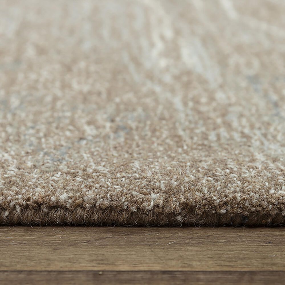 RIZZY Harmony Abstract 5&#39; x 7&#39;6&quot; Brown Area Rug, , large