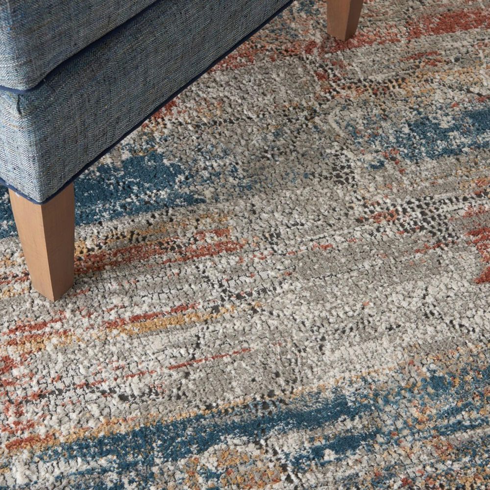 Nourison Rustic Textures Multicolor 7&#39;10&quot; x 10&#39;6&quot; Area Rug, , large