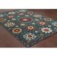 Oriental Weavers Sedona 6408B 9"10" x 12"10" Blue Area Rug, , large
