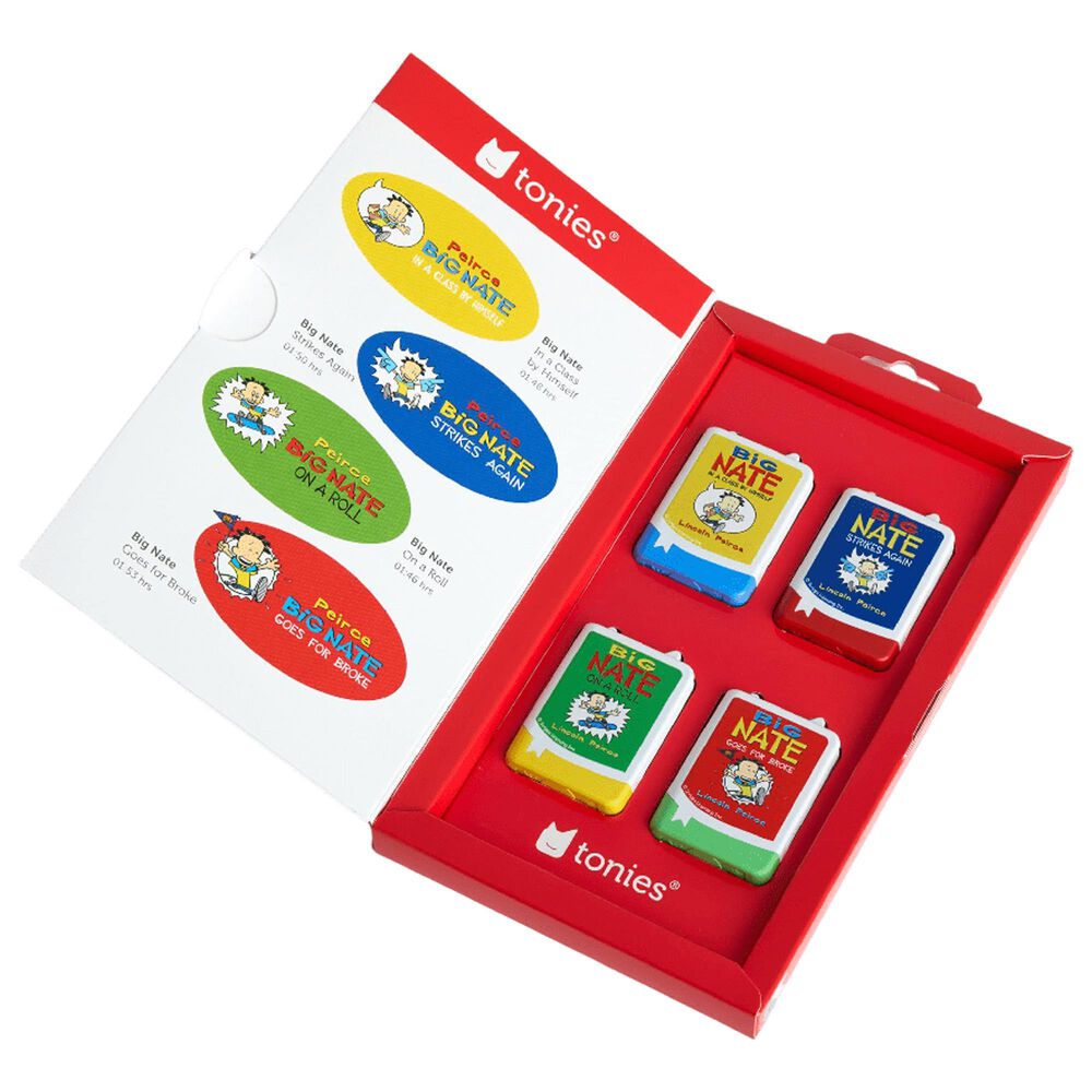 Tonies Big Nate Audiobook Learning Toy 4-Pack in Multicolor, , large