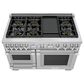 Thermador 48" Pro Grand Dual Fuel Steam Range with 6 Burners in Stainless Steel, , large