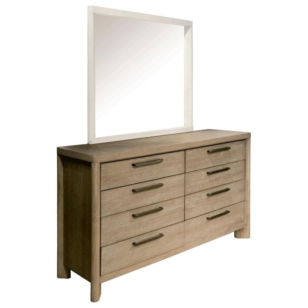 Golden Wave Furniture Pacific Grove Dresser without Mirror in Sand Dune, , large